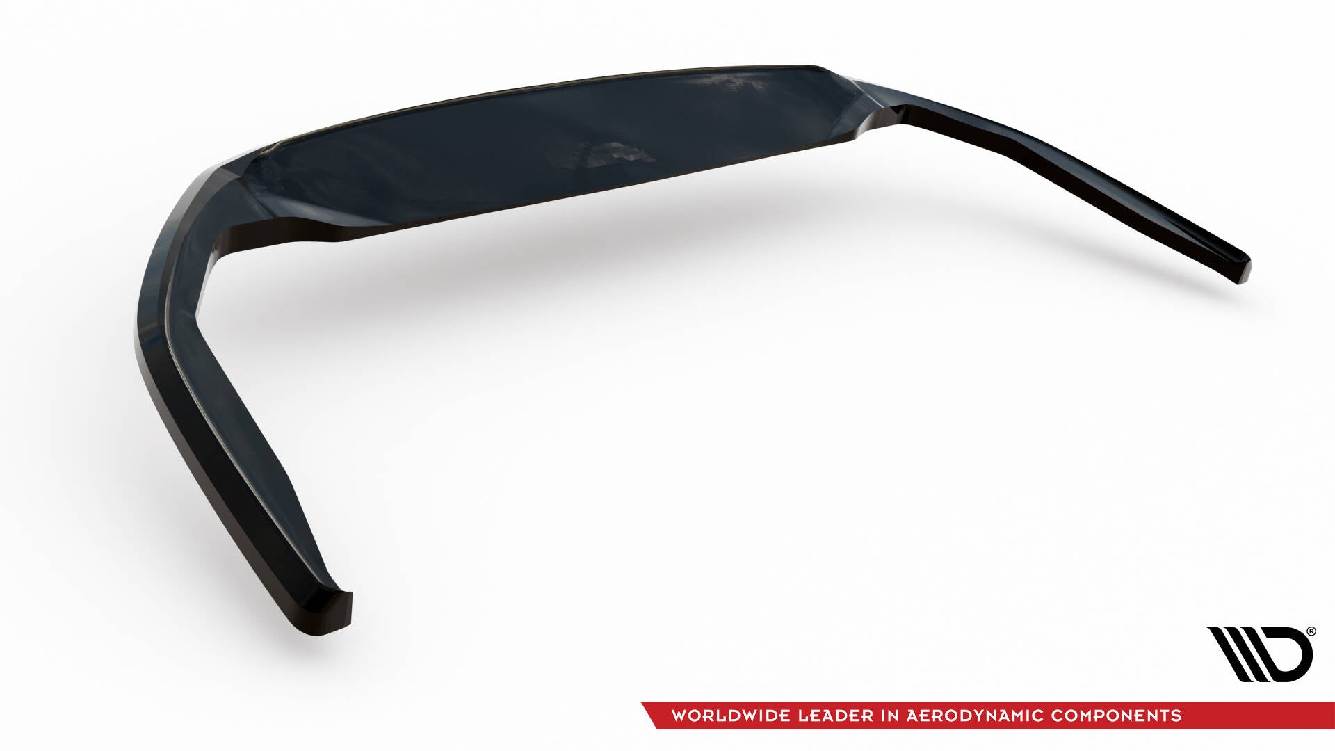 Maxton Mittlerer Diffusor Heck Ansatz DTM Look für Honda Civic Mk10 schwarz Hochglanz