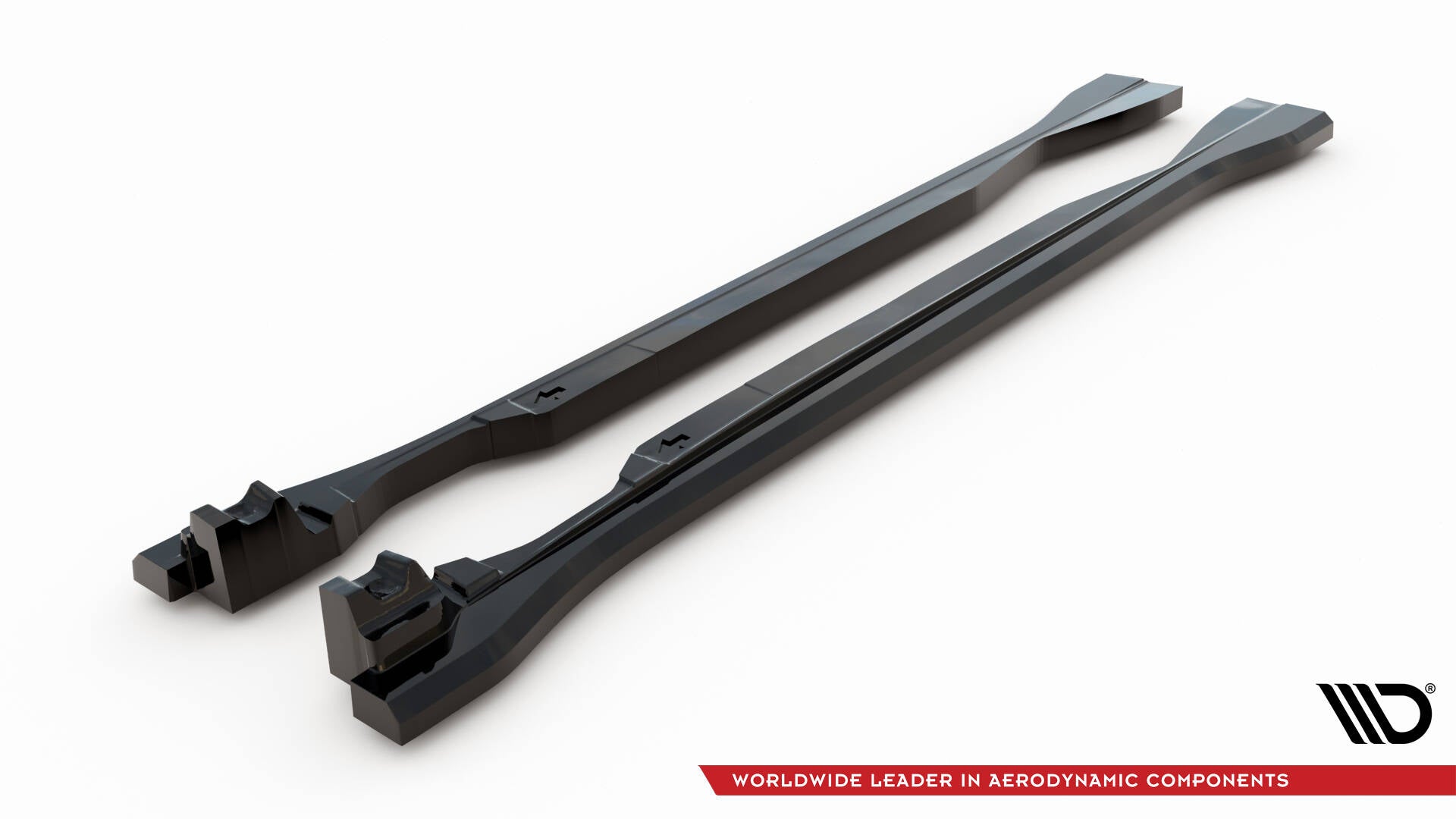 Maxton Seitenschweller Ansatz für Alfa Romeo Tonale Mk1 schwarz Hochglanz