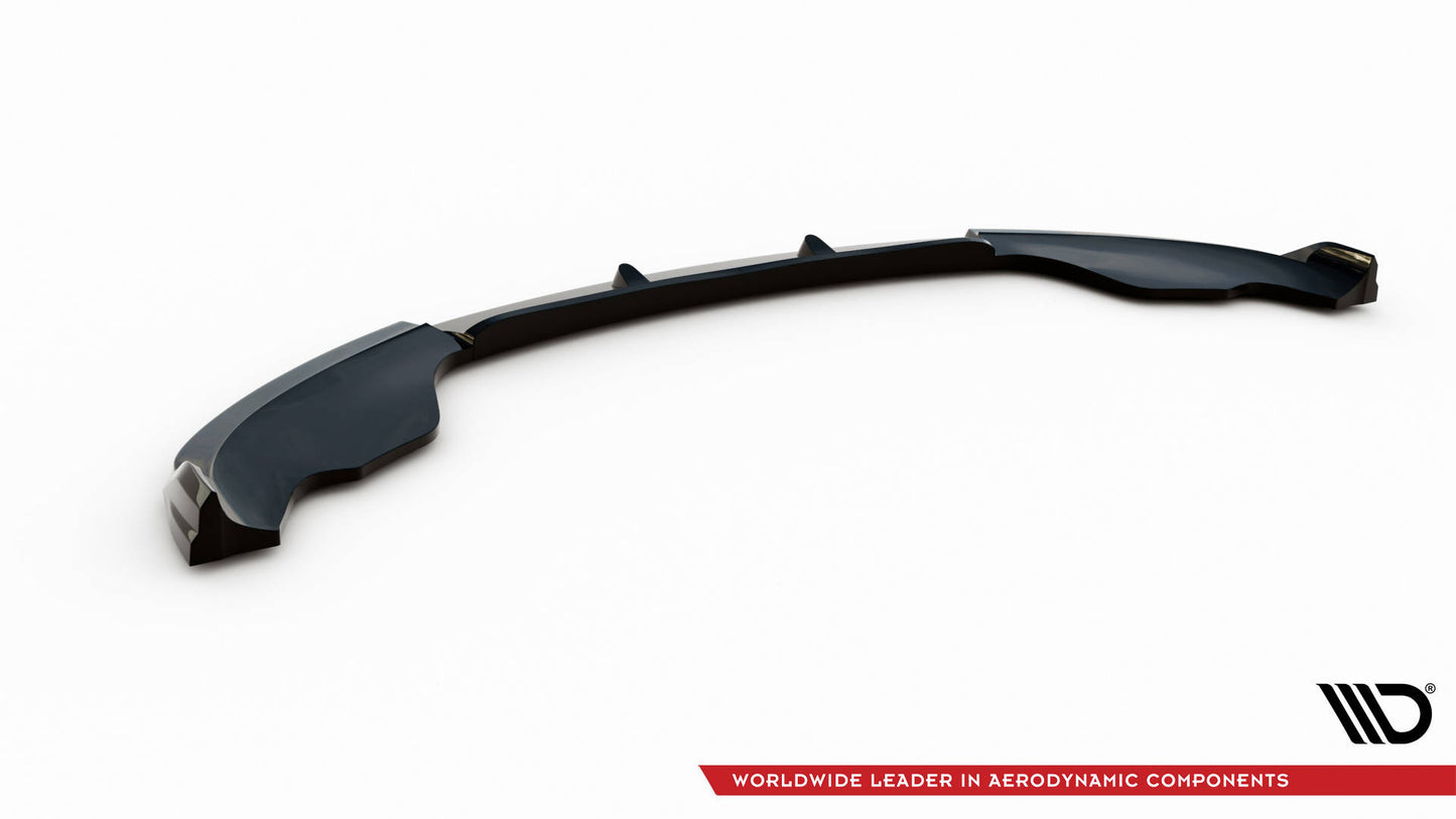 Maxton Front Ansatz für BMW X3 M-Paket F25 schwarz Hochglanz