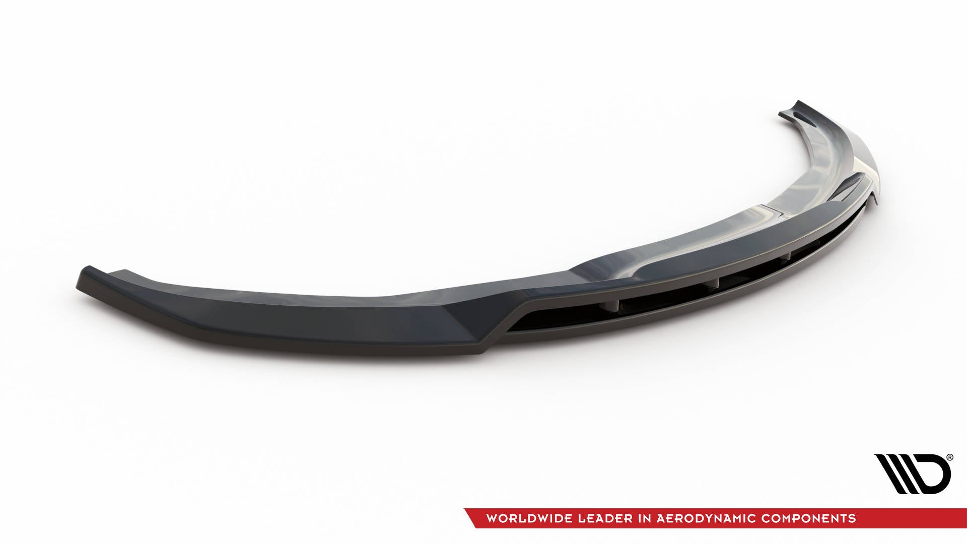 Maxton Front Ansatz für BMW 3er GT F34 schwarz Hochglanz
