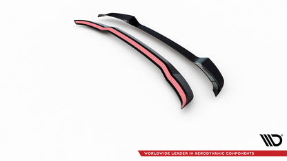 Maxton Spoiler CAP für BMW X3 G01 schwarz Hochglanz