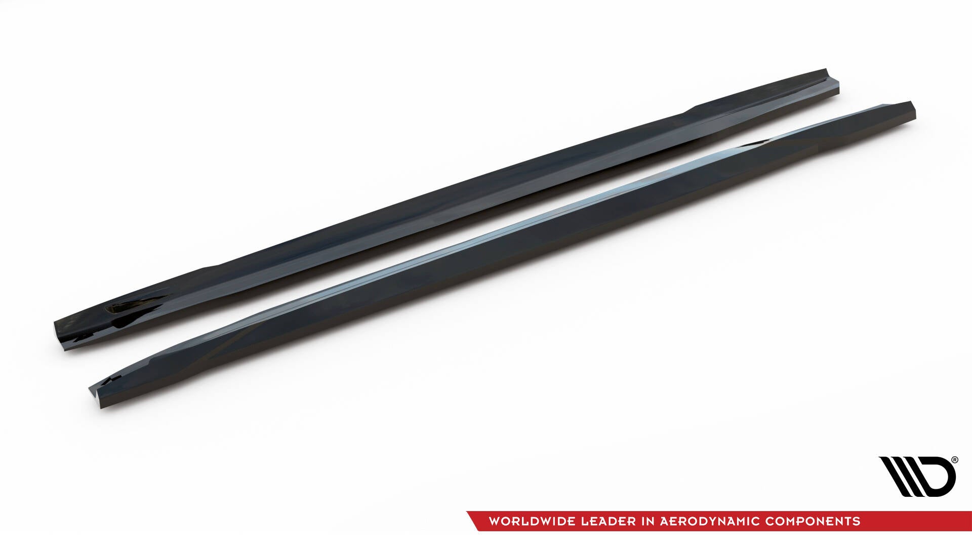 Maxton Seitenschweller Ansatz für V.1 für BMW X5 M-Paket G05 Facelift schwarz Hochglanz