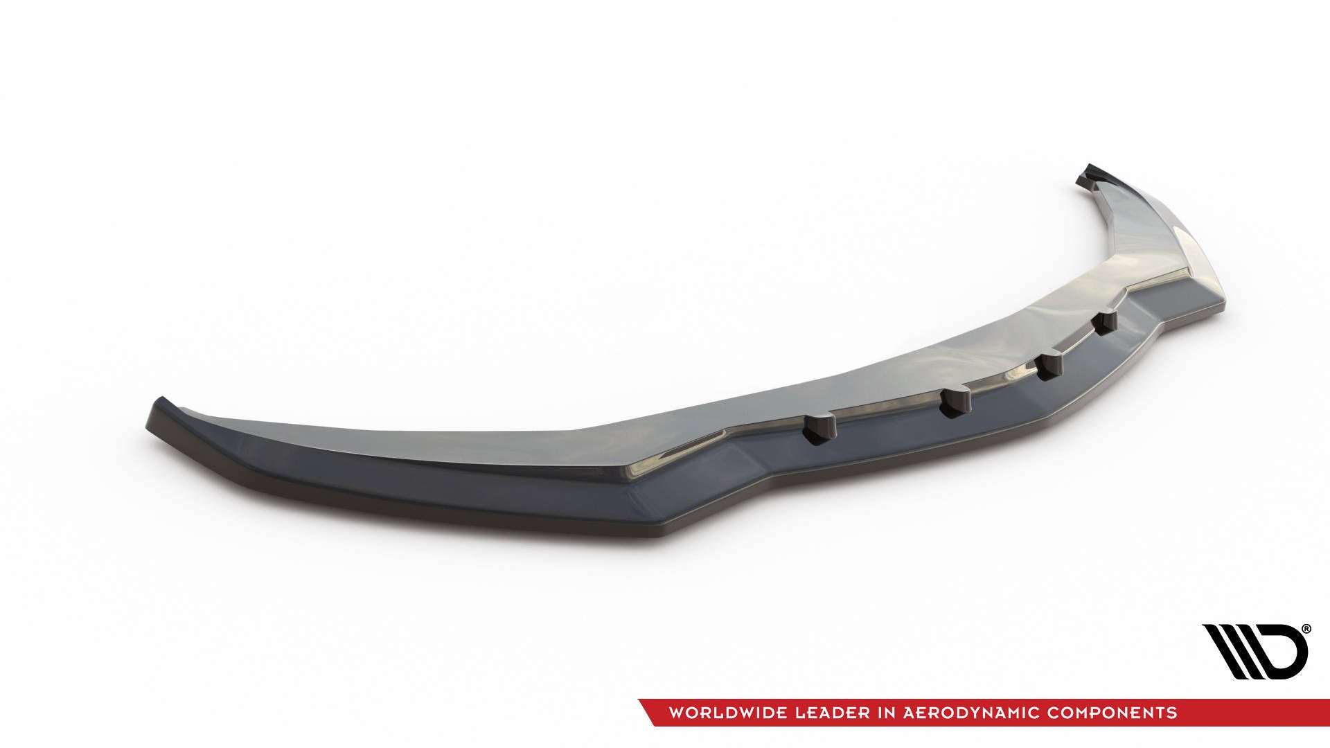 Maxton Front Ansatz V.1 für Alfa Romeo Giulia Sport schwarz Hochglanz