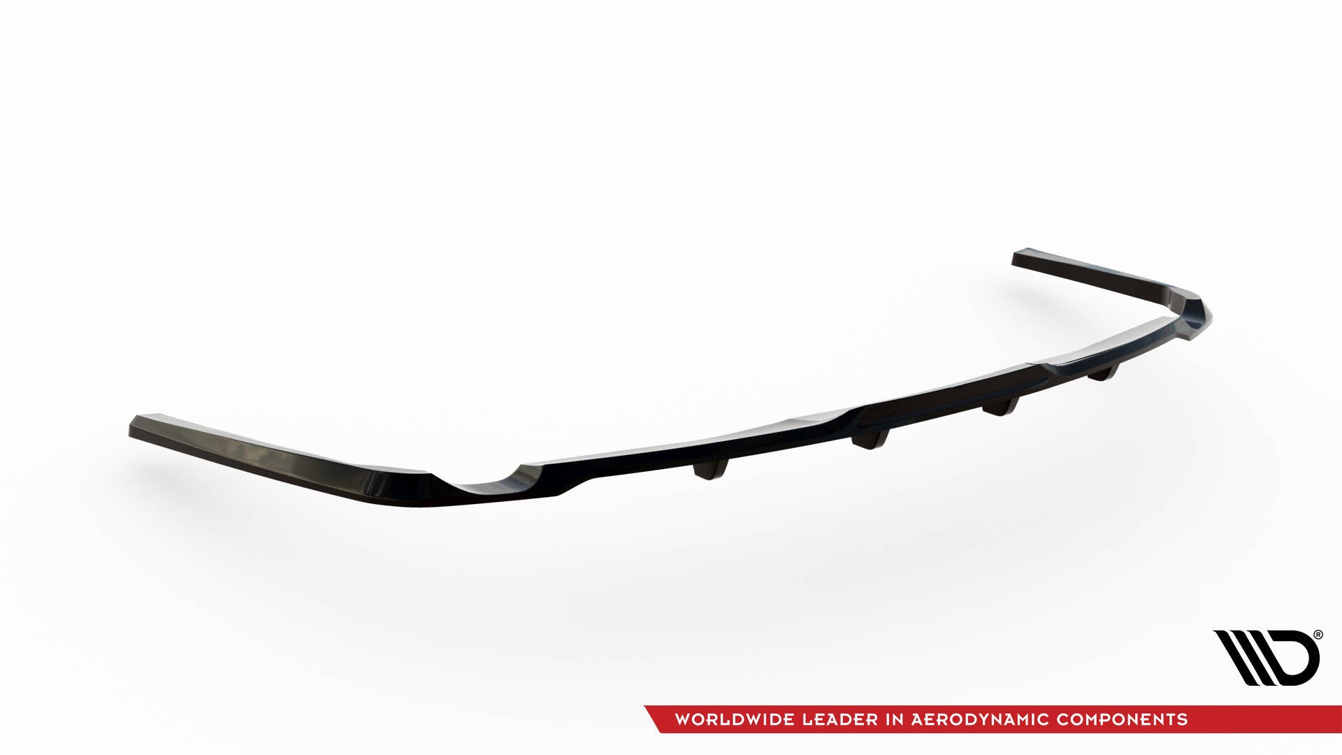 Maxton Mittlerer Diffusor Heck Ansatz DTM Look für Kia Proceed GT Mk1 Facelift schwarz Hochglanz