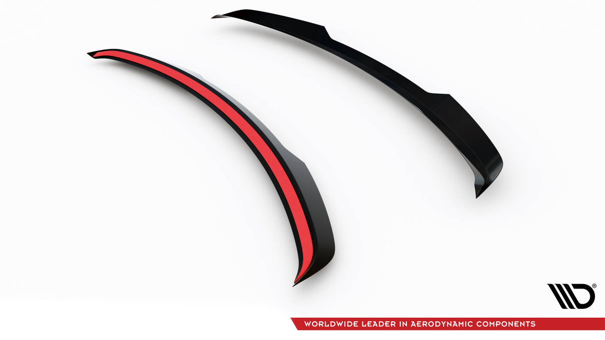 Maxton Spoiler CAP für Jaguar F-Pace R-Sport Mk1 schwarz Hochglanz