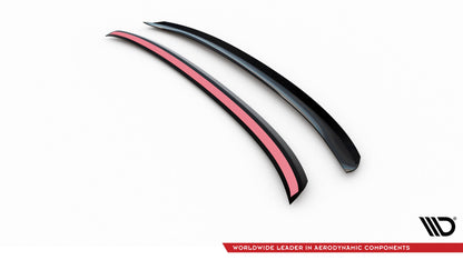 Maxton Höher Spoiler CAP für Honda Civic Type-R Mk 11 schwarz Hochglanz