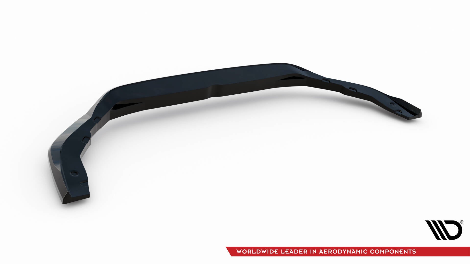 Maxton Front Ansatz für Audi A8 D5 schwarz Hochglanz