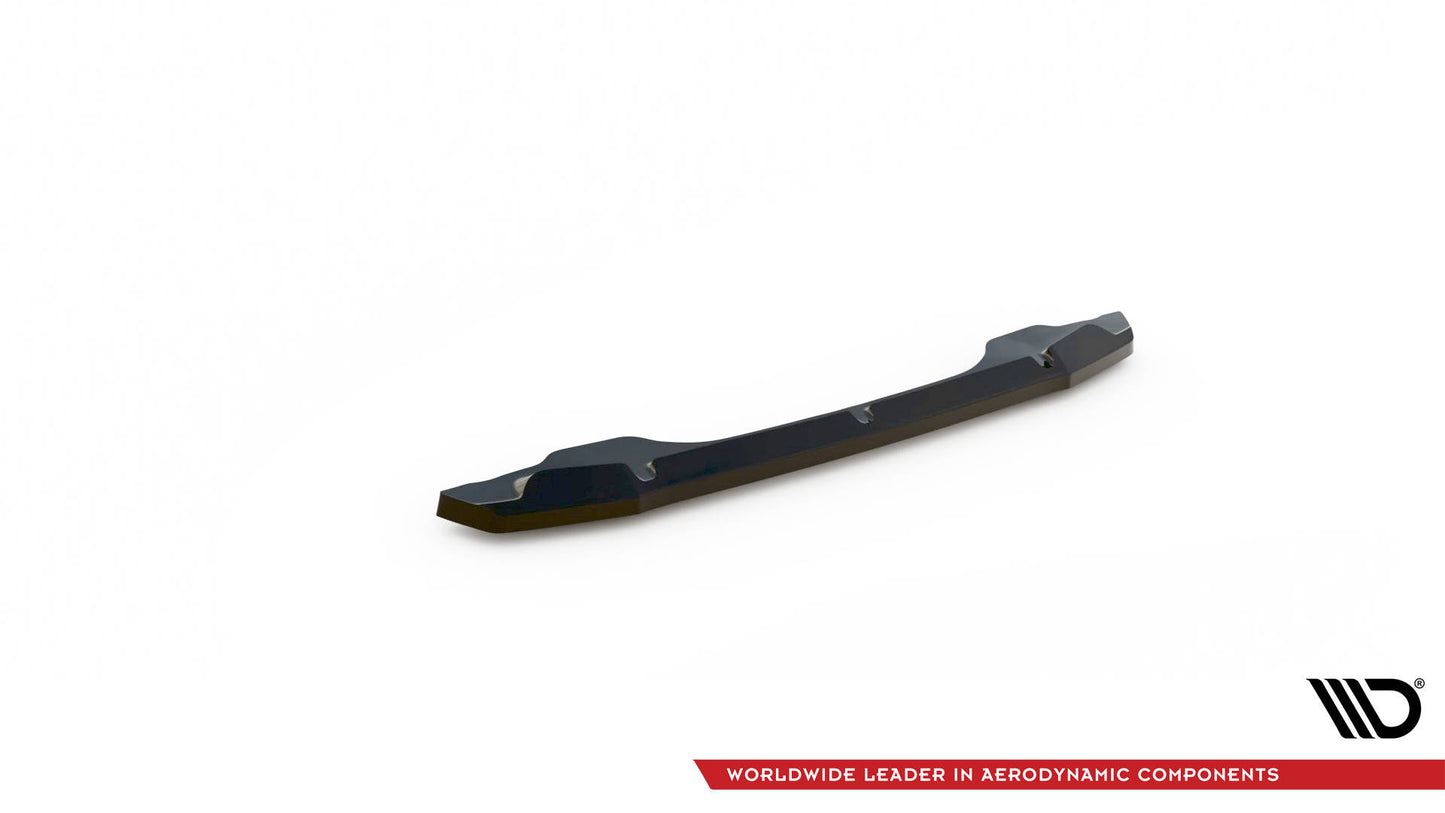 Maxton Mittlerer Diffusor Heck Ansatz für BMW 2 Coupe M240i G42 schwarz Hochglanz