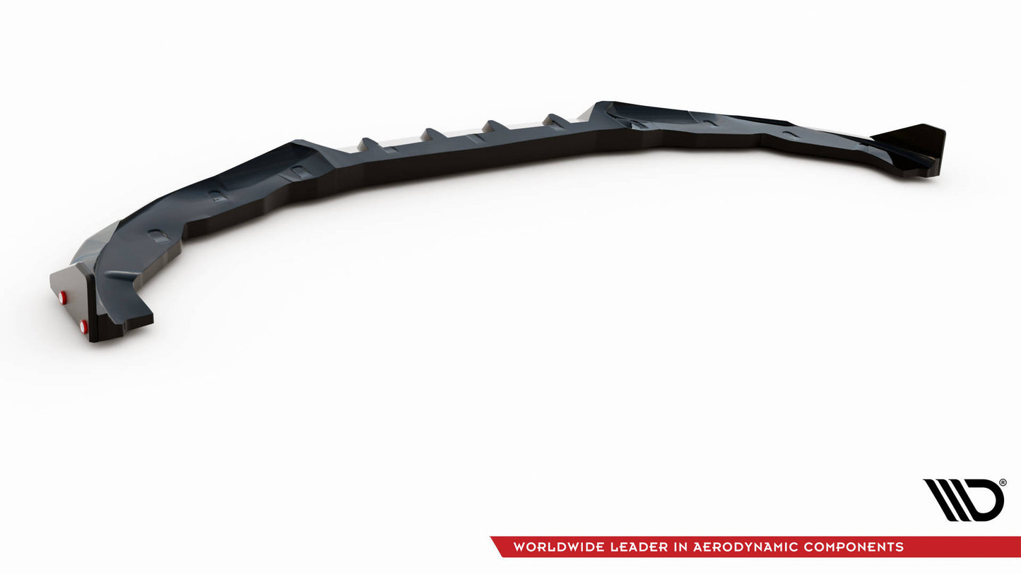 Maxton Front Ansatz V.2 +Flaps für BMW 2 Coupe M-Paket / M240i G42