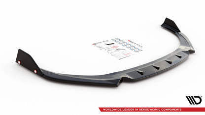 Maxton Front Ansatz V.1 +Flaps für Hyundai I30 N Hatchback/Fastback Mk3 Facelift