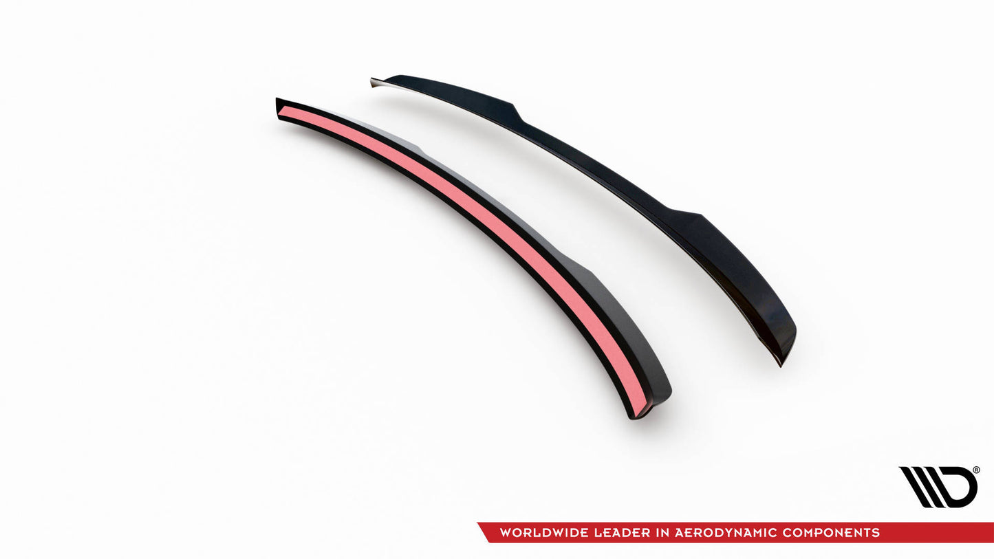 Maxton Spoiler CAP für BMW X3 M-Paket F25 schwarz Hochglanz