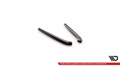 Maxton Heck Ansatz Flaps Diffusor für BMW 5er G30 / G31 Facelift schwarz Hochglanz