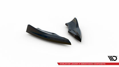 Maxton Heck Ansatz Flaps Diffusor V.3 für Cupra Formentor Mk1 schwarz Hochglanz