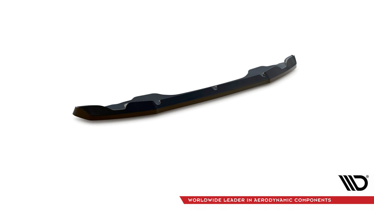 Maxton Mittlerer Diffusor Heck Ansatz für BMW 2 Coupe M-Paket G42 schwarz Hochglanz