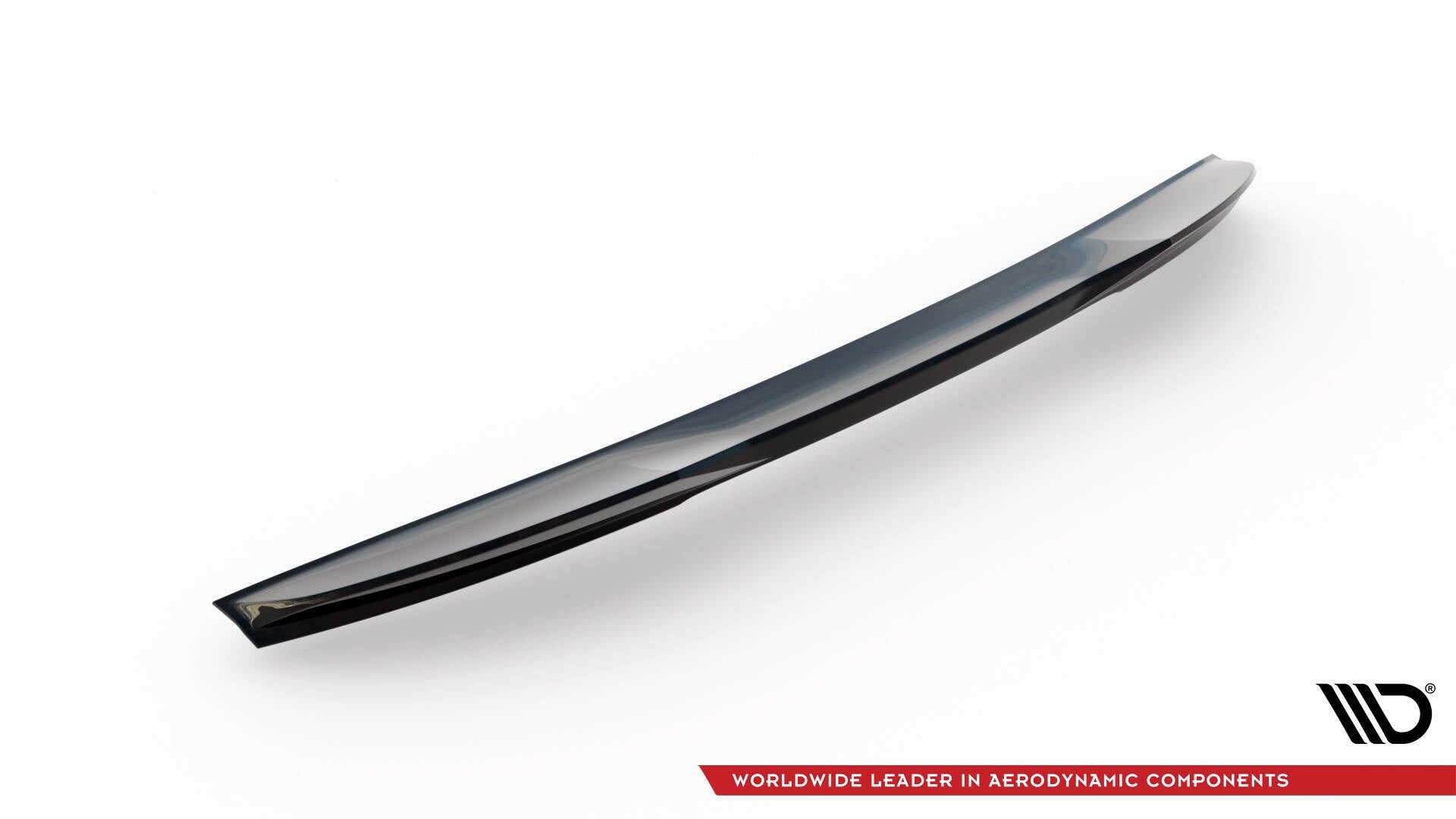 Maxton Spoiler CAP für 3D BMW 1er M-Paket E82 schwarz Hochglanz