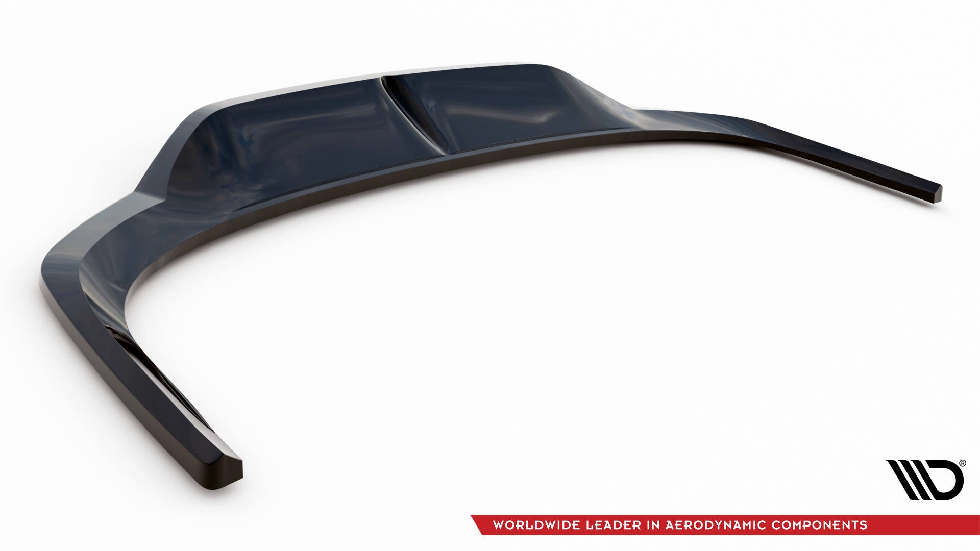 Maxton Mittlerer Diffusor Heck Ansatz DTM Look für Bentley Continental GT Mk3 schwarz Hochglanz