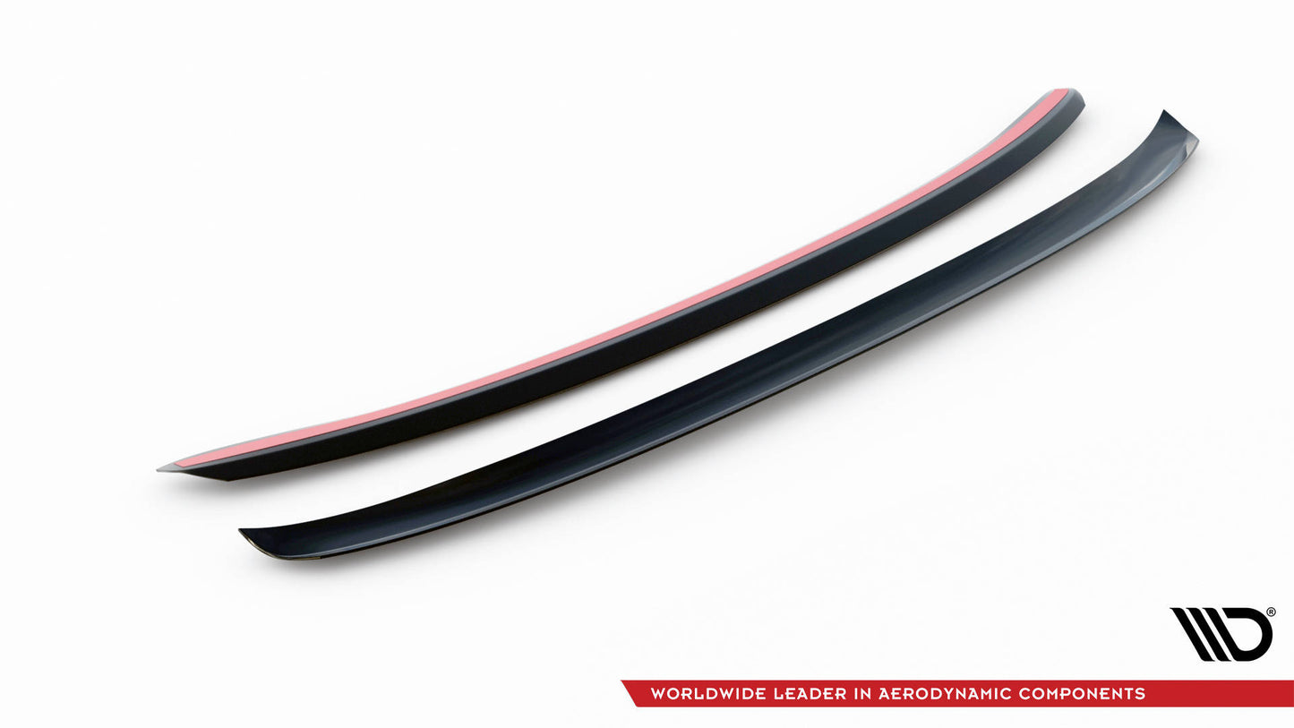 Maxton Höher Spoiler CAP für Honda Civic Type-R Mk 11 schwarz Hochglanz