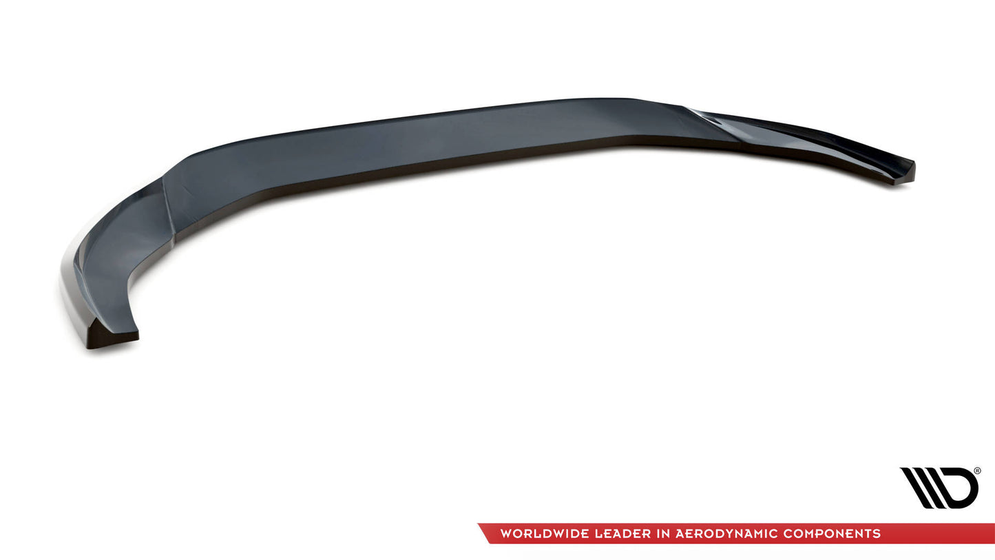 Maxton Front Ansatz V.2 für Audi A4 S-Line / S4 B9 Facelift schwarz Hochglanz