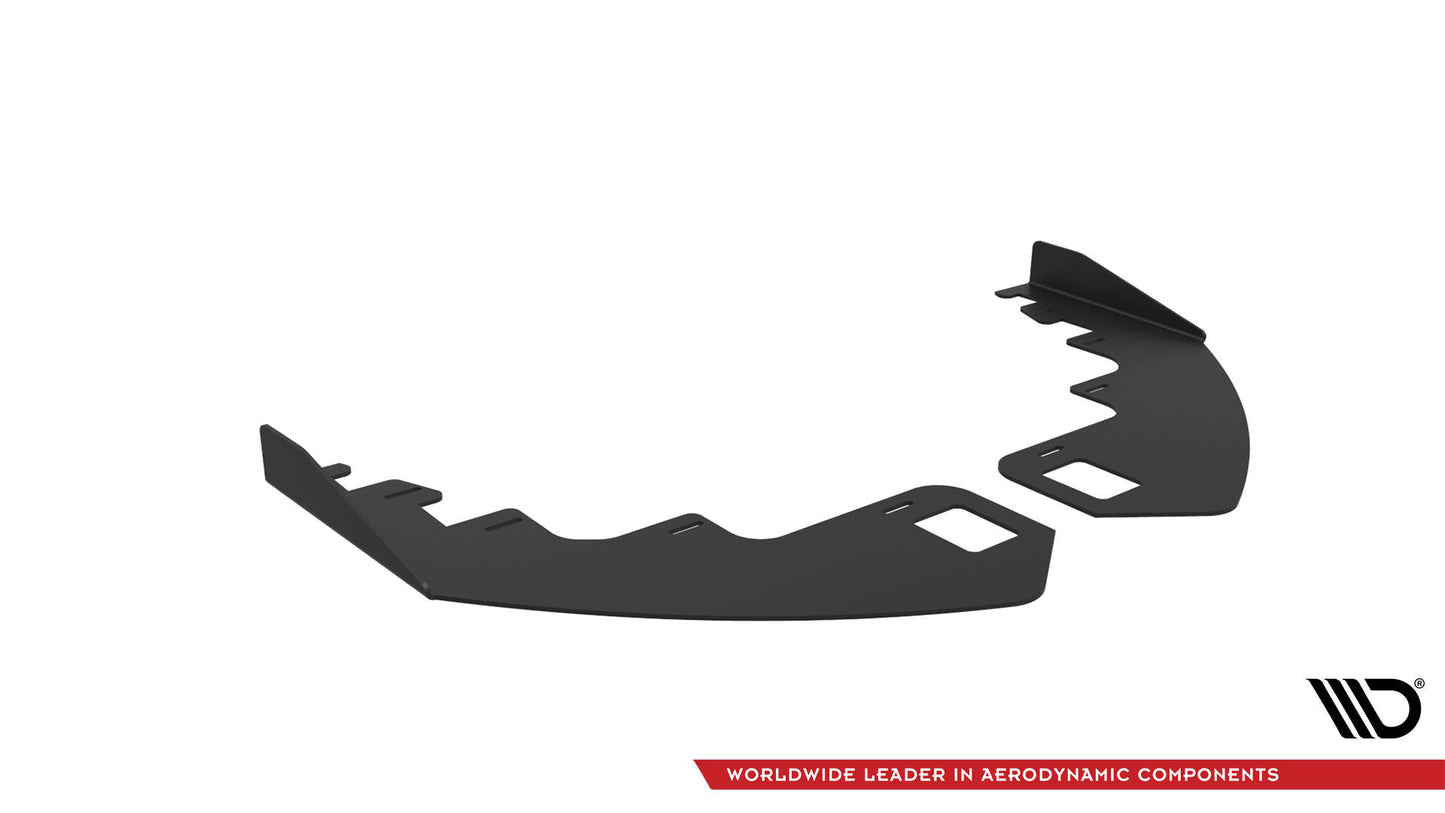 Maxton Front Flaps Kia Proceed GT Mk1 Facelift / Ceed GT Mk3 Facelift  schwarz Hochglanz