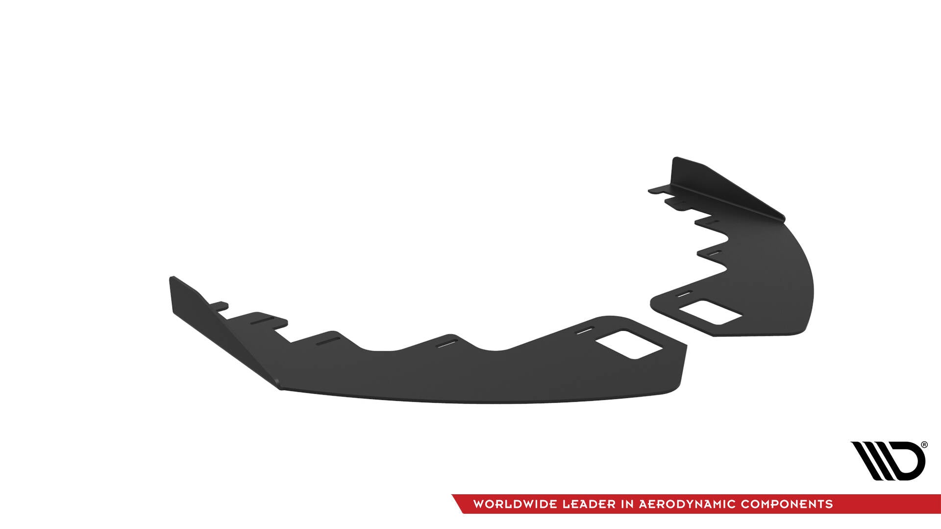 Maxton Front Flaps Kia Proceed GT Mk1 Facelift / Ceed GT Mk3 Facelift  schwarz Hochglanz
