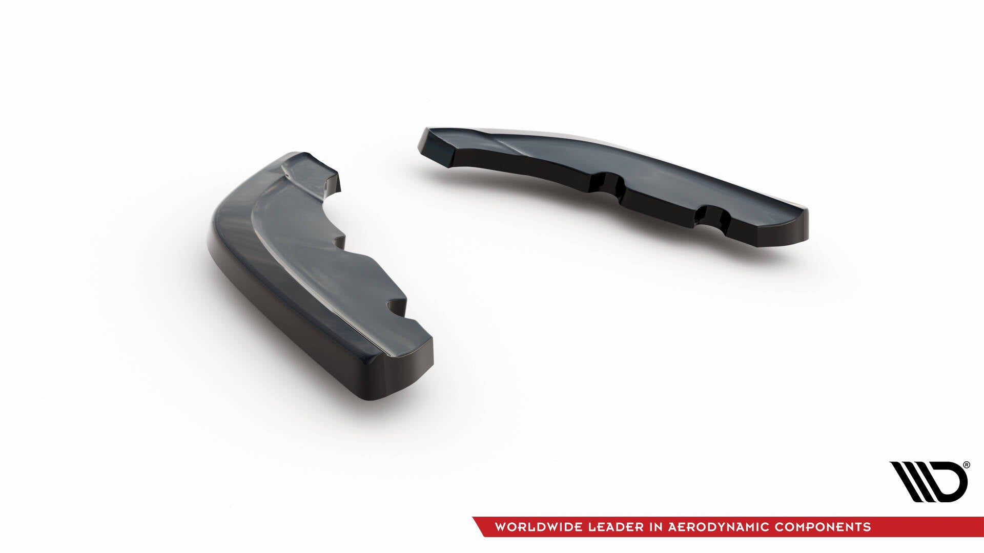 Maxton Heck Ansatz Flaps Diffusor V.7 für BMW 1er M-Paket / M135i F40 schwarz Hochglanz