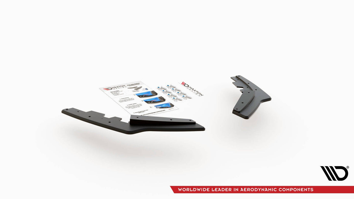 Maxton Robuste Racing Heck Ansatz Flaps Diffusor für BMW M135i F20