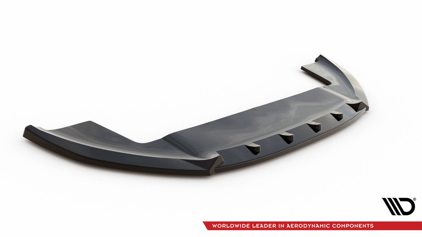 Maxton Front Ansatz für Fiat 500X Sport Mk1 Facelift schwarz Hochglanz