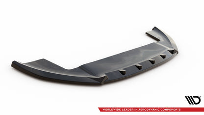 Maxton Front Ansatz für Fiat 500X Sport Mk1 Facelift schwarz Hochglanz