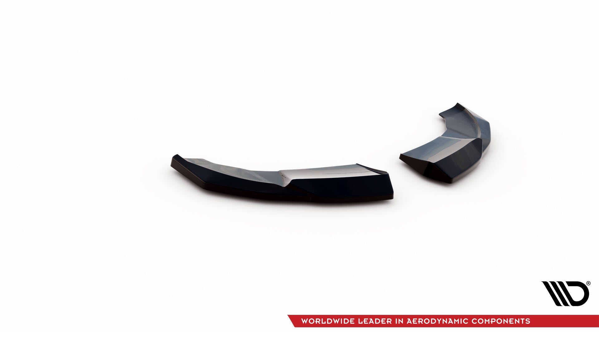 Maxton Heck Ansatz Flaps Diffusor V.1 für Audi TT S-Line 8S schwarz Hochglanz