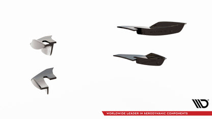 Maxton Stoßstangenflügel vorne (Canards) Audi S5 / A5 S-Line Coupe / Sportback F5