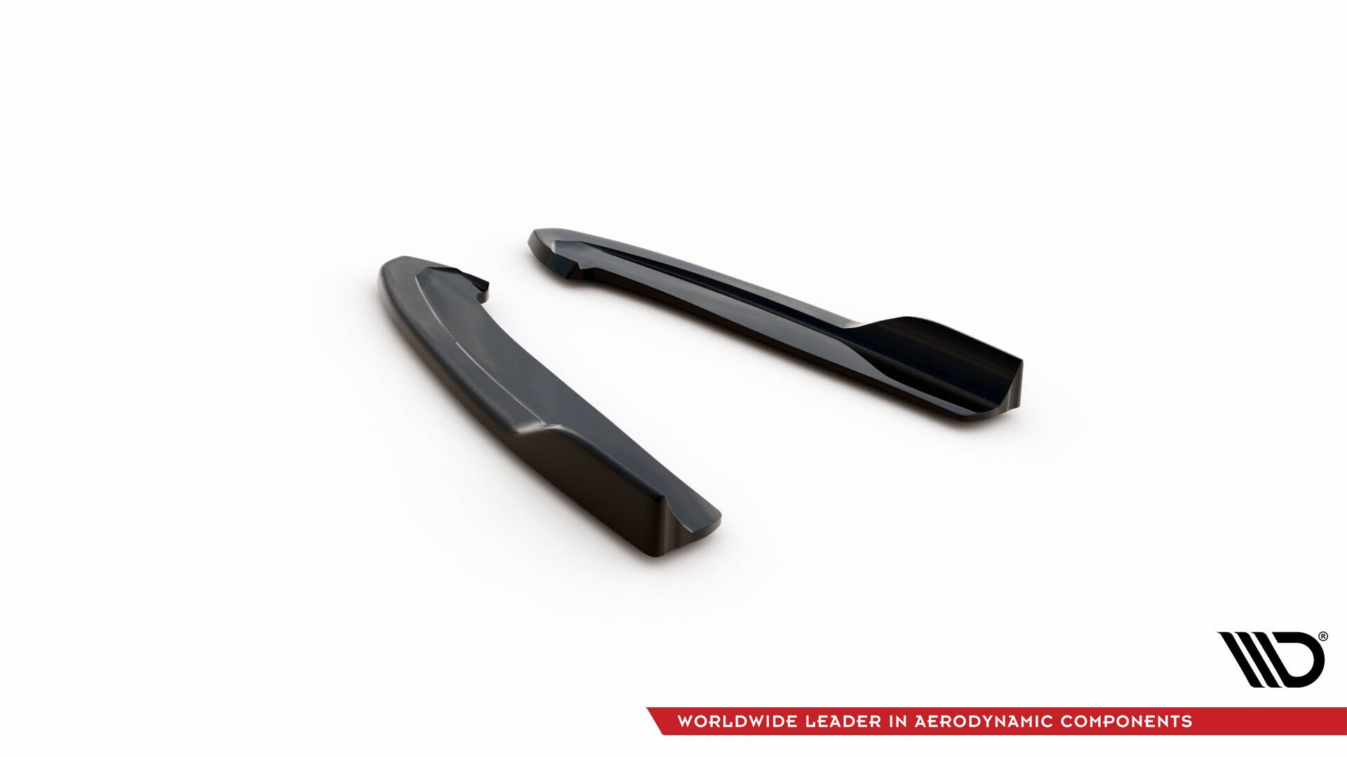 Maxton Heck Ansatz Flaps Diffusor V.6 für Ford Focus Kombi ST Mk4 schwarz Hochglanz