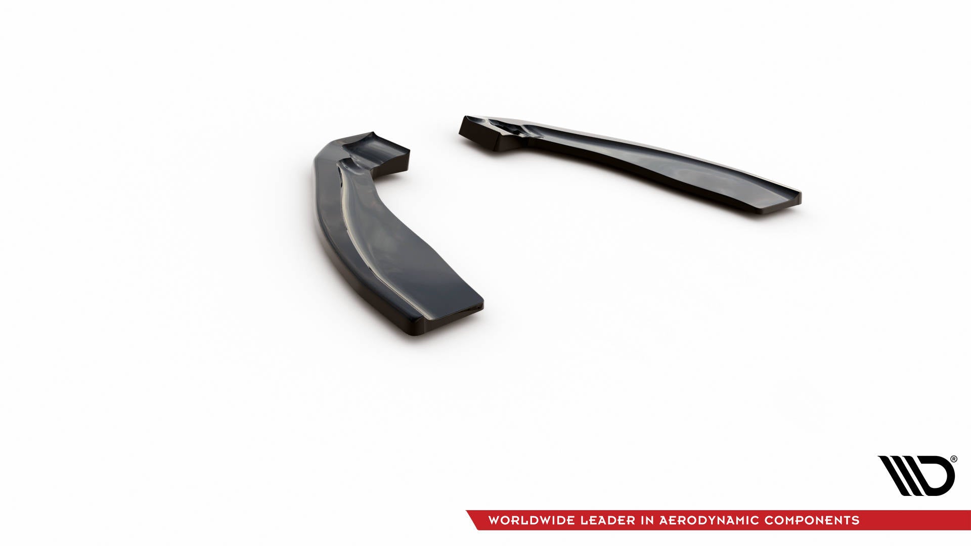 Maxton Heck Ansatz Flaps Diffusor für BMW X6 M F86 schwarz Hochglanz