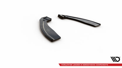 Maxton Heck Ansatz Flaps Diffusor für BMW X6 M F86 schwarz Hochglanz