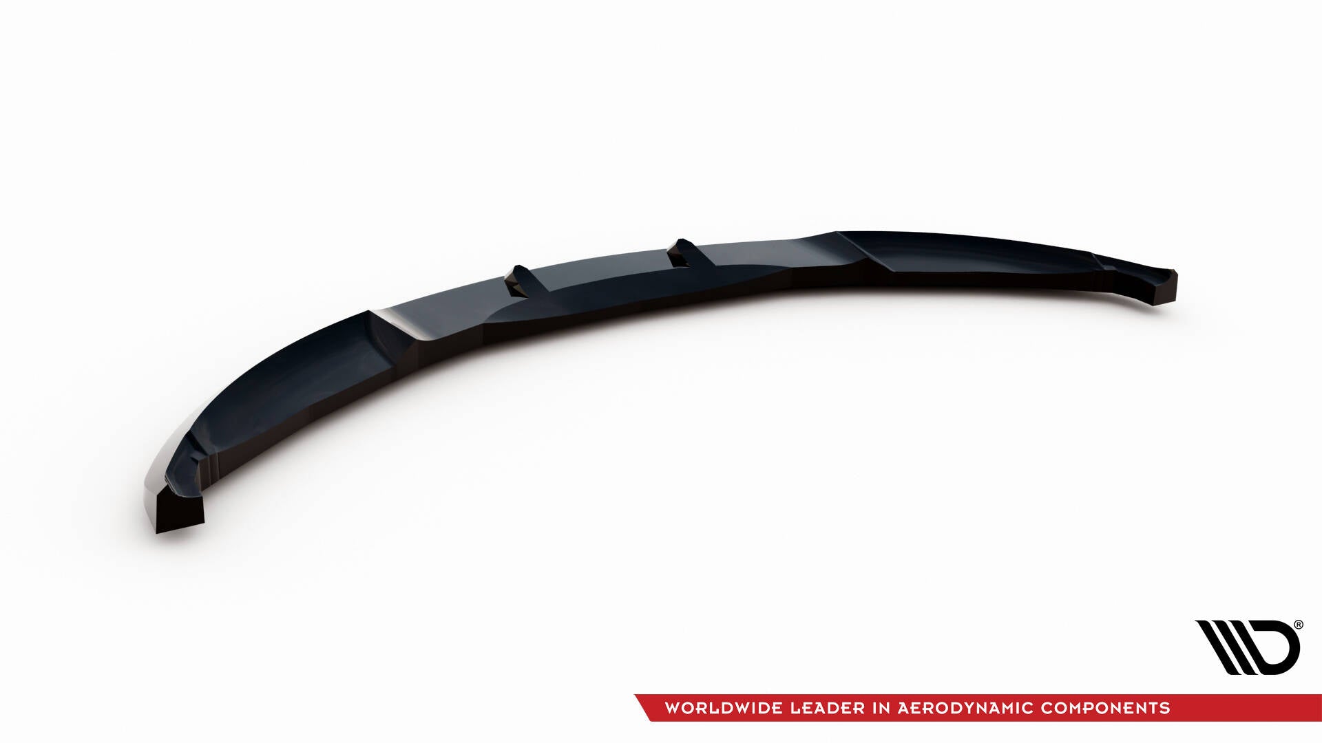 Maxton Front Ansatz V.2 für BMW 1er M-Paket E82 schwarz Hochglanz