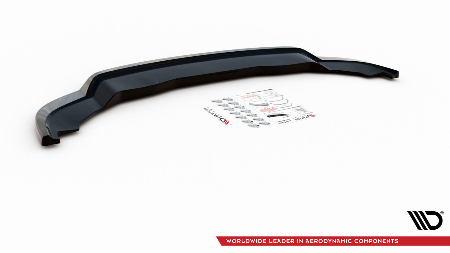 Maxton Front Ansatz V.1 für Dodge Durango RT / SRT Mk3 Facelift schwarz Hochglanz