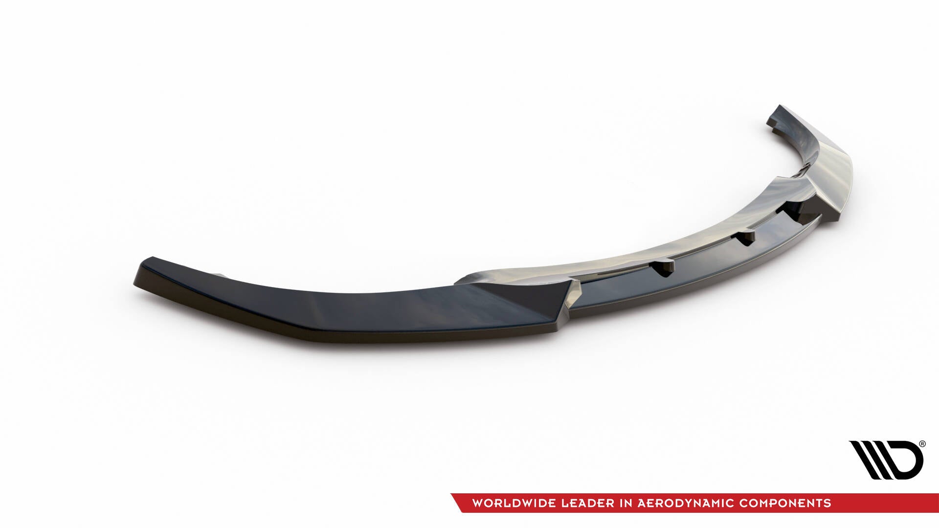 Maxton Front Ansatz V.3 für BMW 3er Coupe E46 schwarz Hochglanz