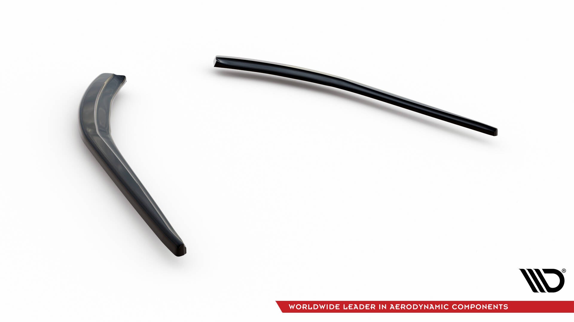 Maxton Heck Ansatz Flaps Diffusor für Jaguar XE R-Dynamic X760 Facelift schwarz Hochglanz