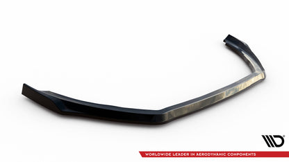 Maxton Front Ansatz V.3 für Ford Fiesta ST Mk8 Facelift schwarz Hochglanz