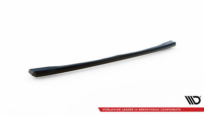 Maxton Mittlerer Diffusor Heck Ansatz für BMW 3er Limousine / Touring G20 / G21 Facelift schwarz Hochglanz