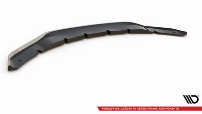 Maxton Front Ansatz V.2 für BMW X5 M-Paket F15 schwarz Hochglanz