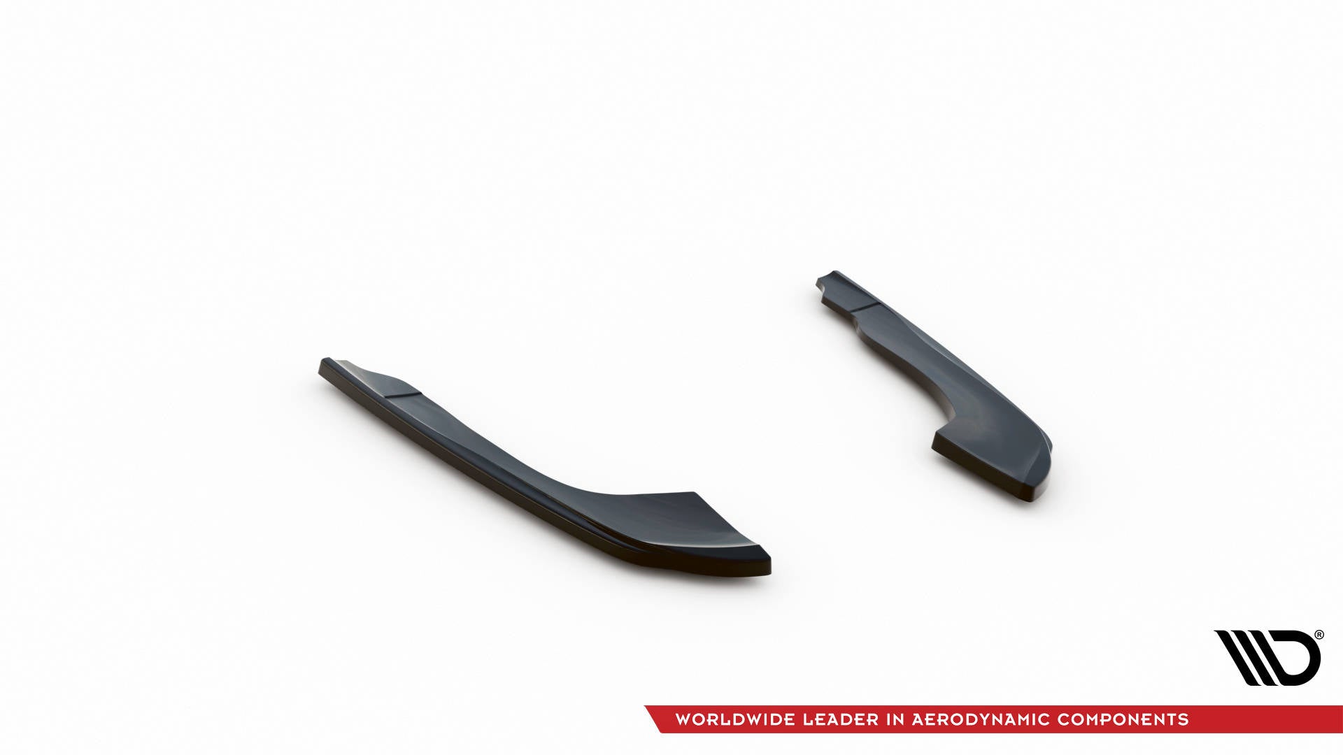 Maxton Heck Ansatz Flaps Diffusor V.2 für Kia Optima Mk4 Facelift schwarz Hochglanz