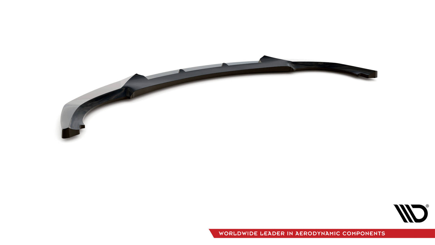 Maxton Front Ansatz V.3 für BMW 3er Coupe E46 schwarz Hochglanz
