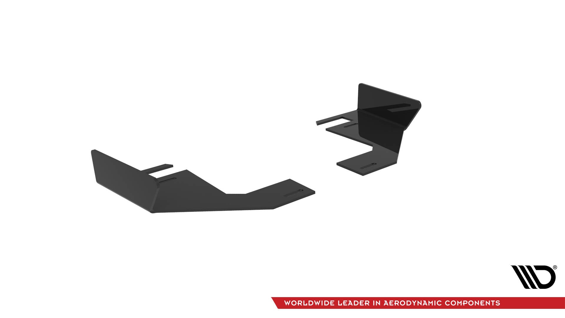 Maxton Hintere Seiten Flaps für Audi TT S-Line 8S schwarz Hochglanz