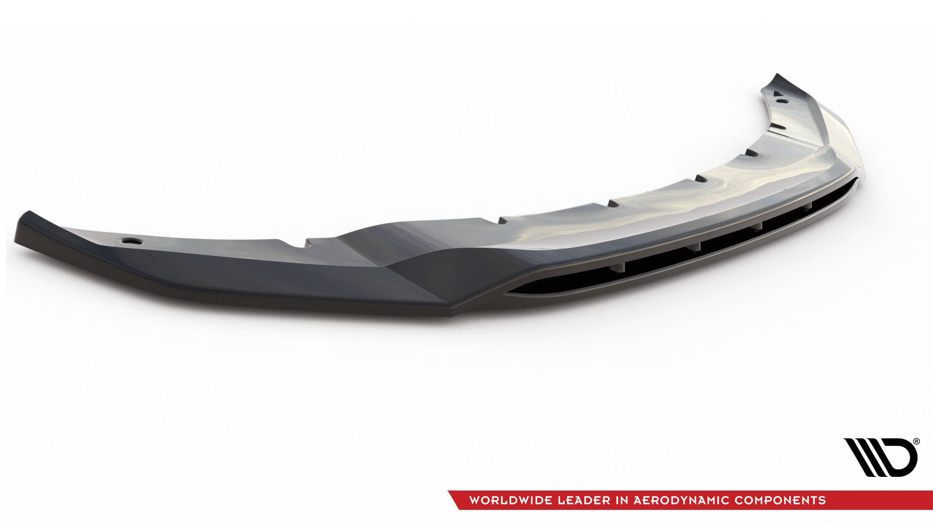Maxton Front Ansatz V.2 für BMW X5 M-Paket F15 schwarz Hochglanz