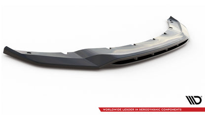 Maxton Front Ansatz V.2 für BMW X5 M-Paket F15 schwarz Hochglanz