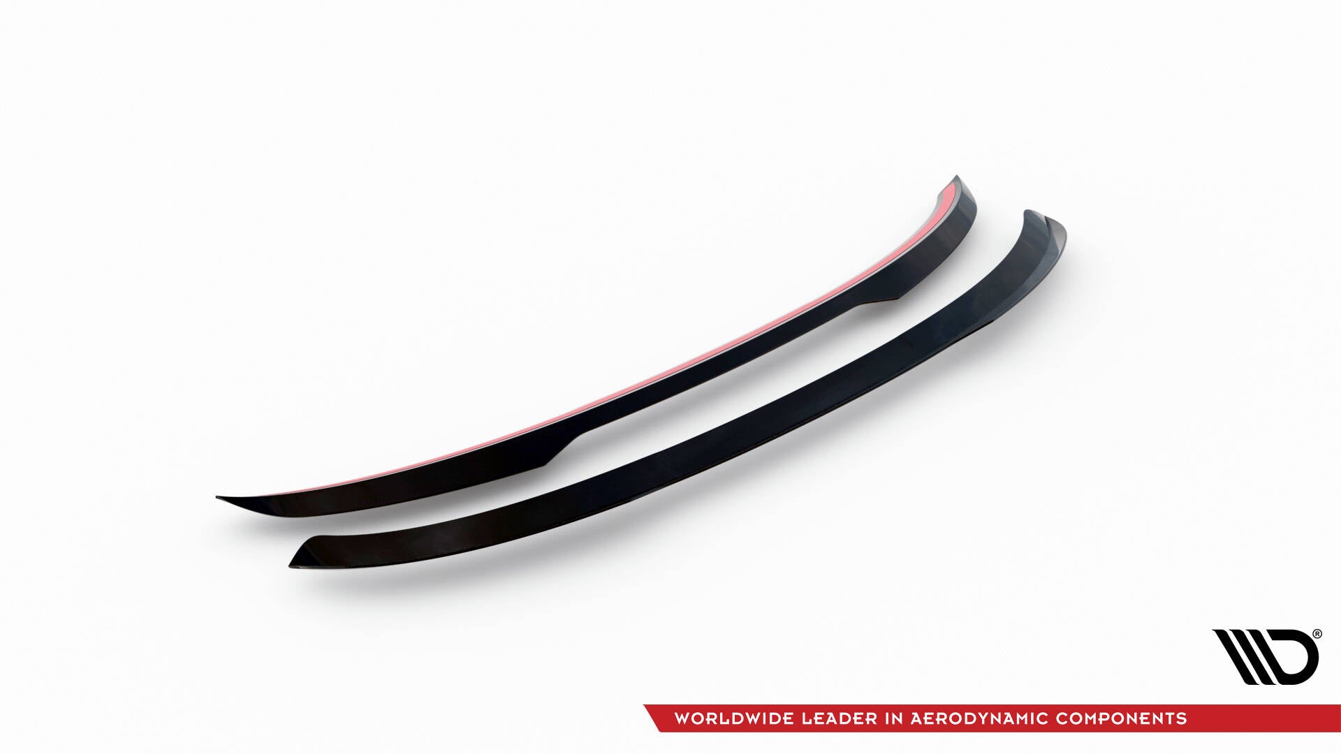 Maxton Spoiler CAP für Fiat 500X Sport Mk1 Facelift schwarz Hochglanz
