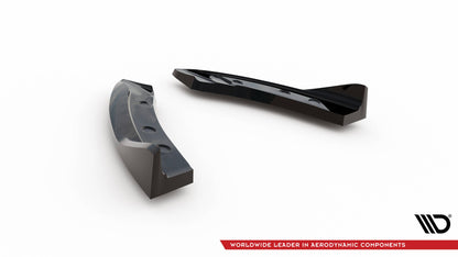 Maxton Heck Ansatz Flaps Diffusor für BMW Z4 E89 schwarz Hochglanz