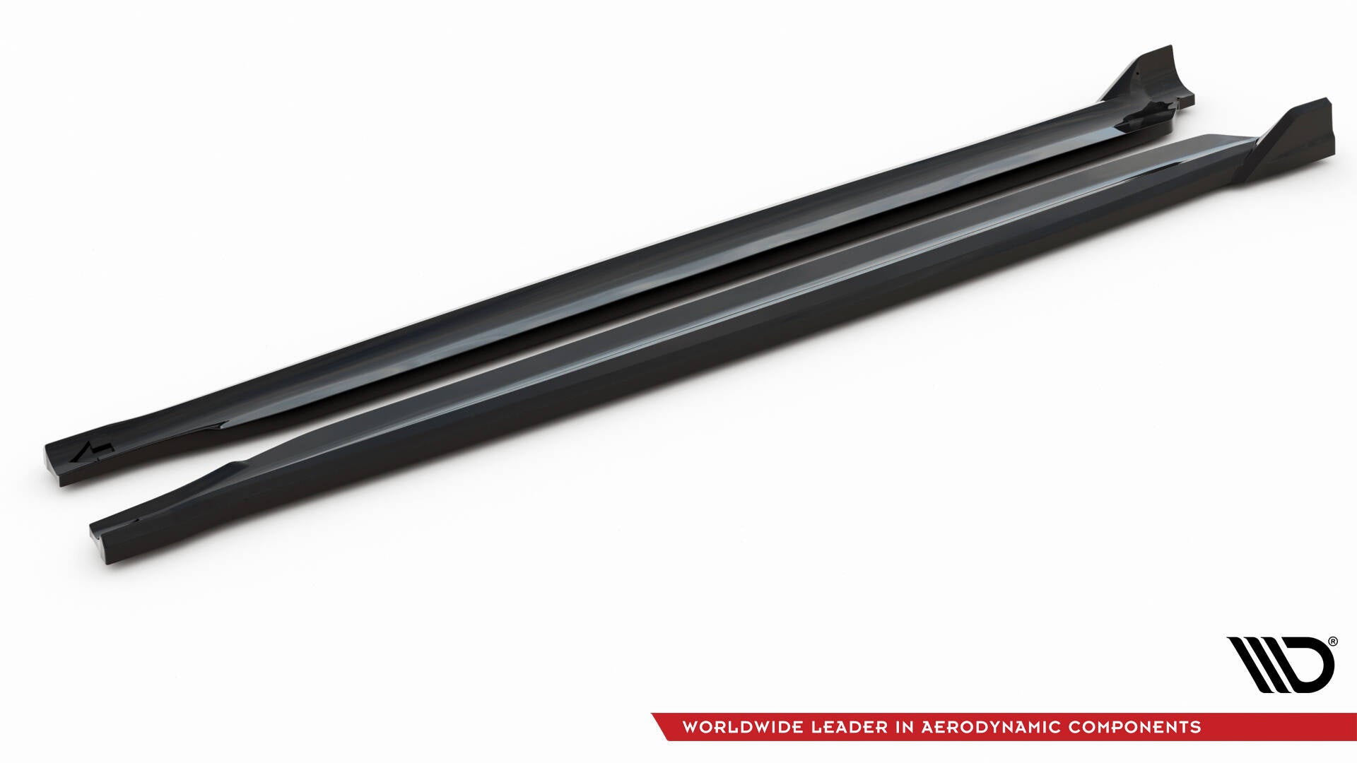 Maxton Seitenschweller Ansatz für V.2 für BMW X5 M-Paket F15 schwarz Hochglanz