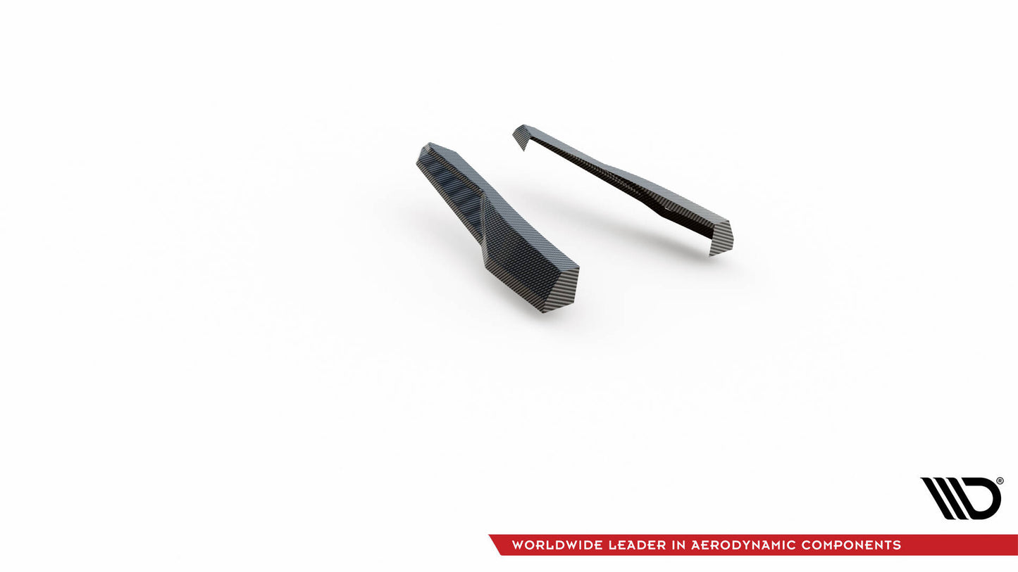 Maxton Carbon Fiber Heck Ansatz Flaps Diffusor für Audi RSQ8 Mk1
