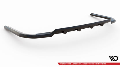 Maxton Mittlerer Diffusor Heck Ansatz DTM Look für Citroen Jumpy L3 Mk3 schwarz Hochglanz